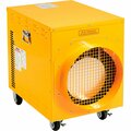 Global Industrial Portable Electric Heater W/ Adjustable Thermostat, 480V, 3 Phase, 30000W 246553